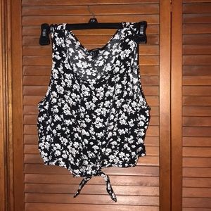 Forever 21 floral shirt